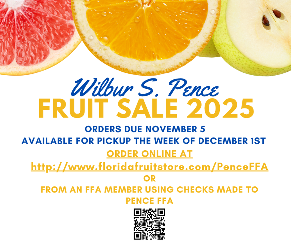 FFA Fruit Sale 2025 