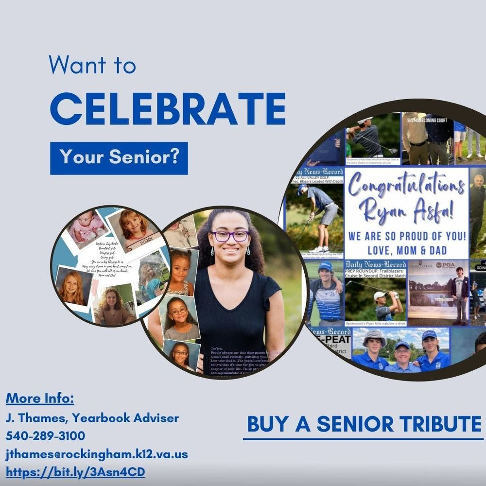 Yearbook Senior Tribute Ad