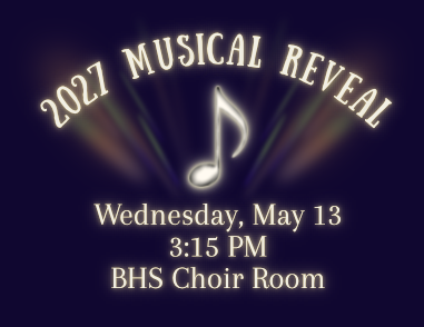 2027 BHS Musical Reveal