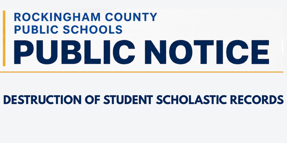 Public Notice: Destruction of Student Scholastic Records 