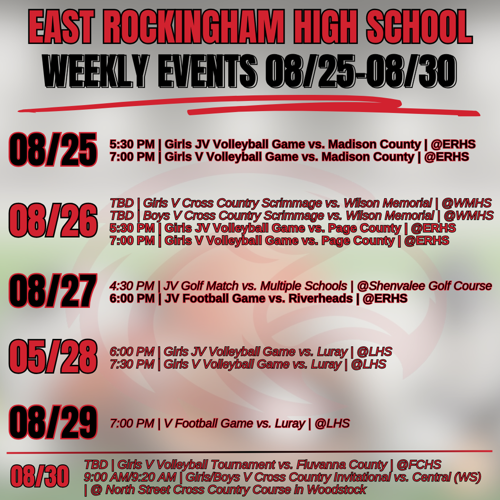 Weekly Events