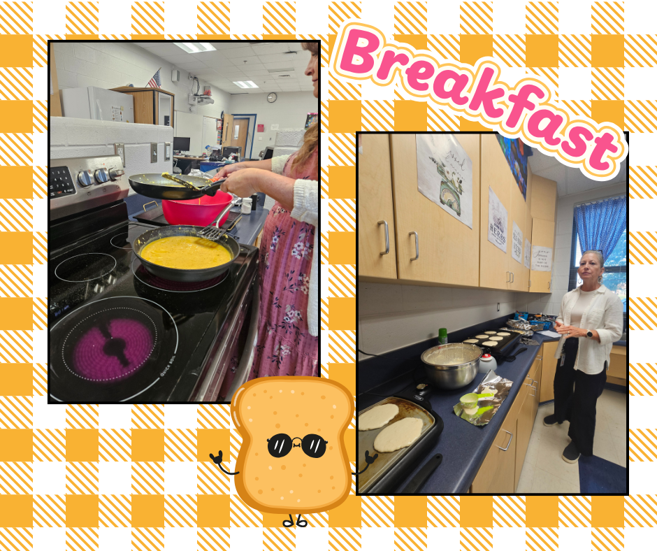 teachers preparing food