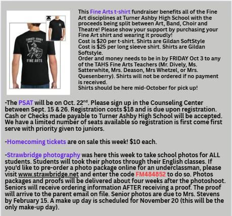 TAHS Daily Newsletter