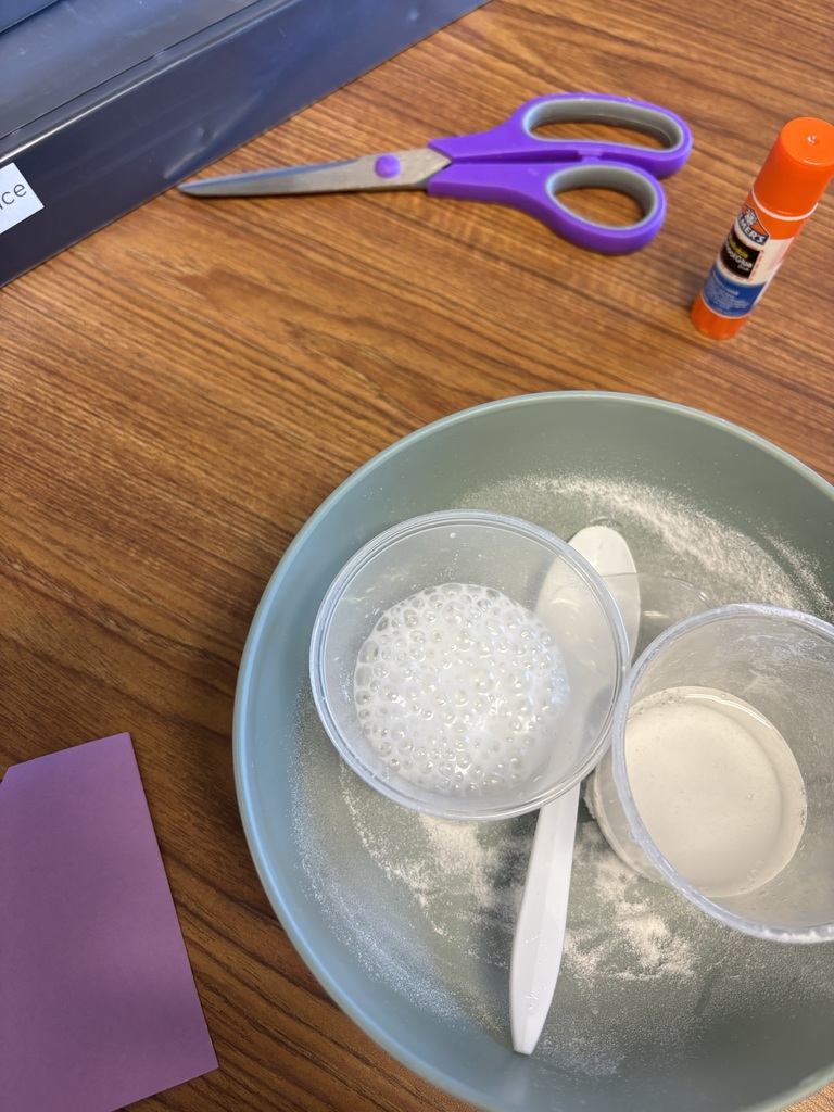 Student doing experiments
