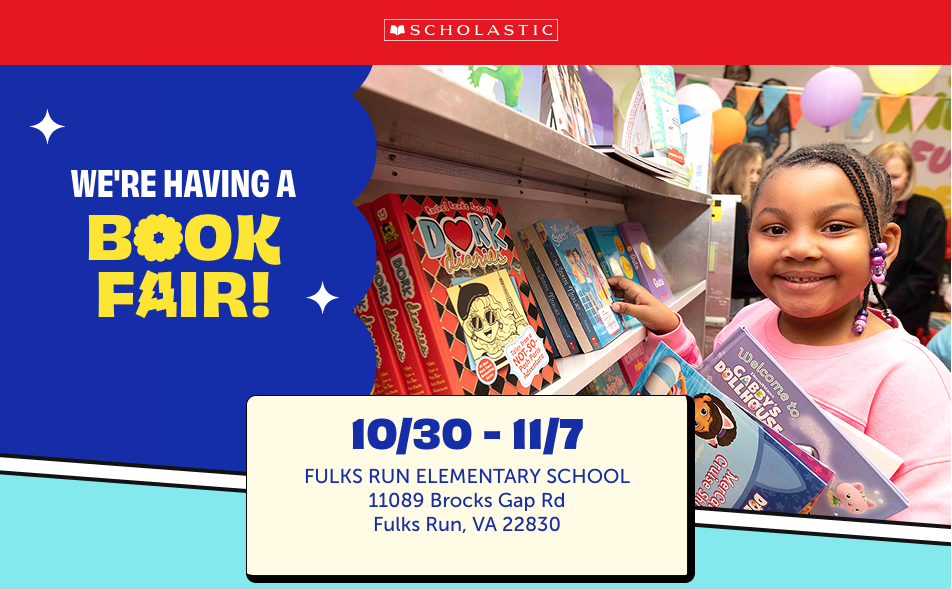 Picture of book fair flyer