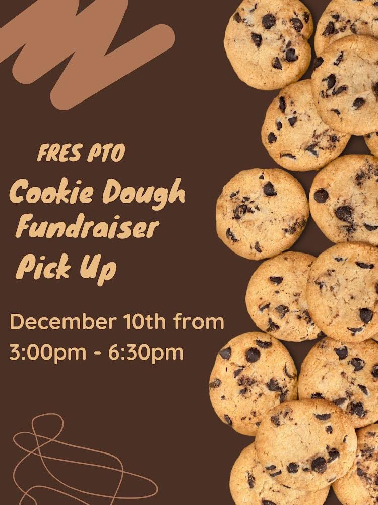 picture of cookie dough fundraiser pick up flyer