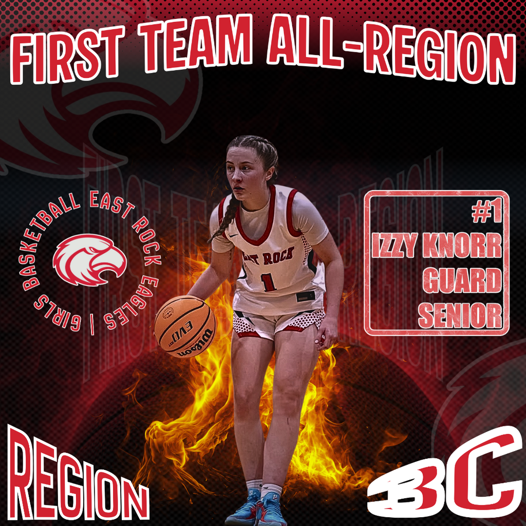 Izzy Knorr First-Team All Region for Basketball
