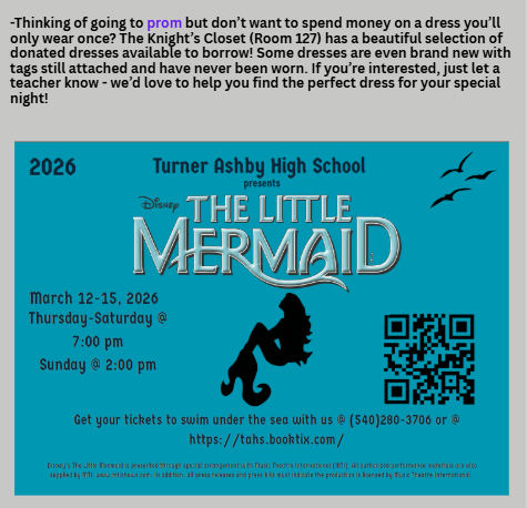 TAHS Daily Newsletter