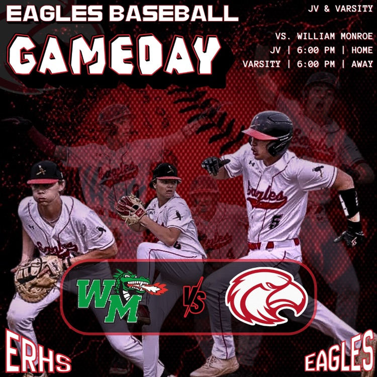 baseball plays at William Monroe 