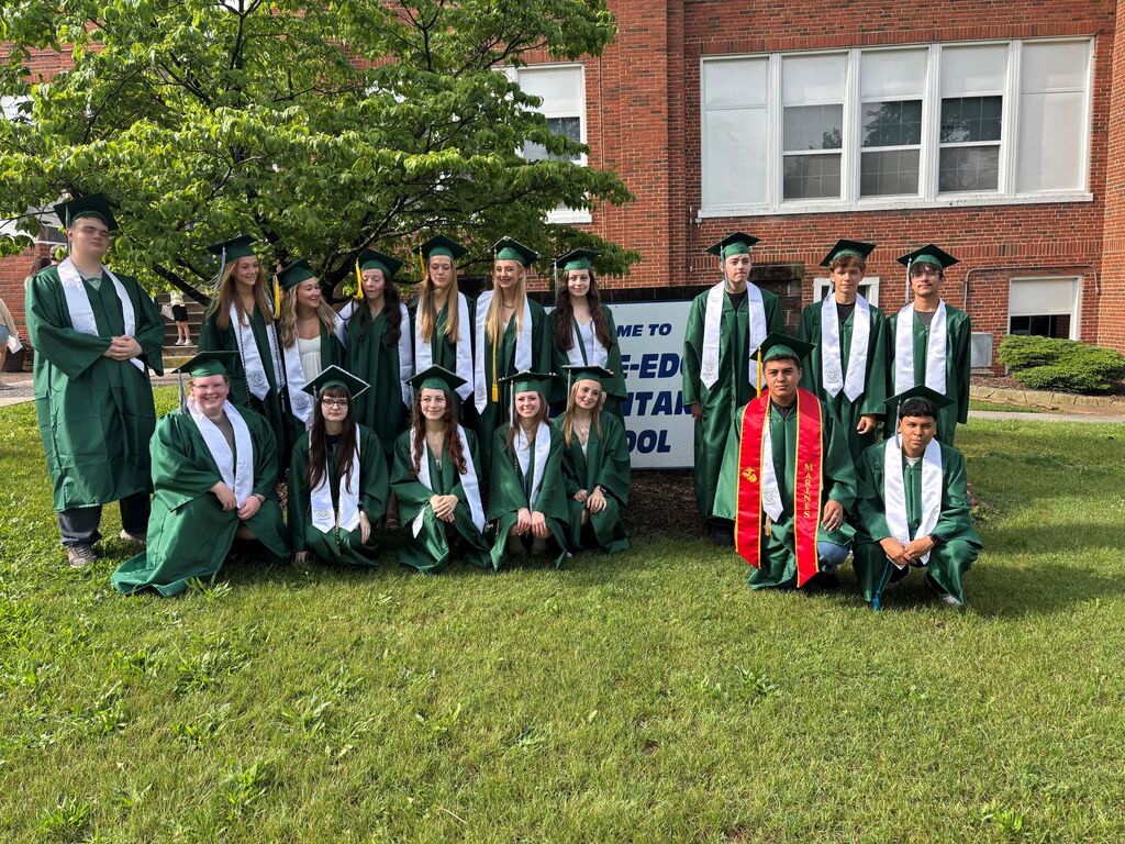 Broadway High School graduates from Linville-Edom Elementary School