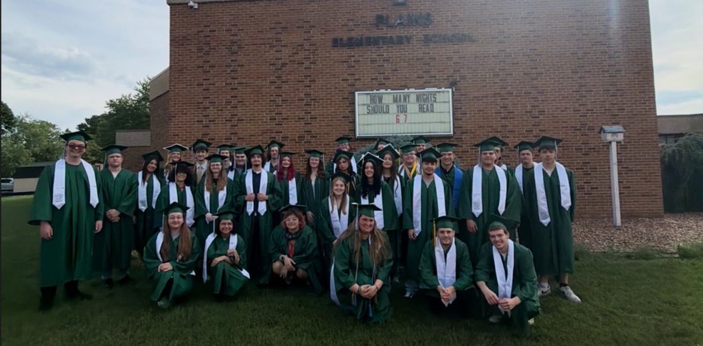 Broadway High School graduates from Plains Elementary School