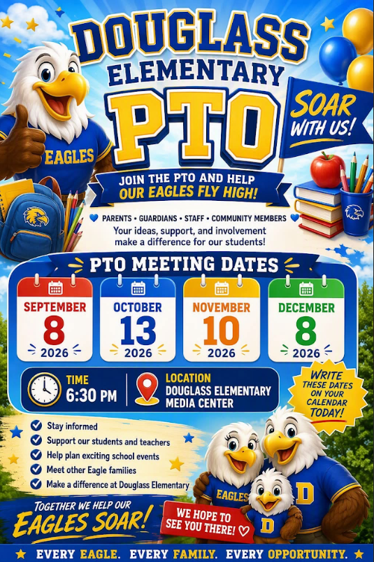Douglass Elementary PTO Graphic