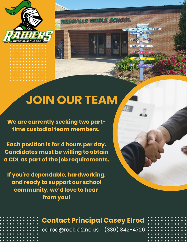 Custodial Position Open
