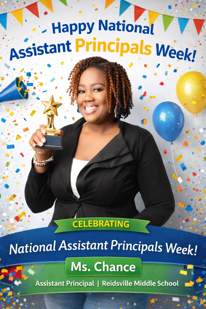 RMS Assistant Principal recognized for national assistant principals week 