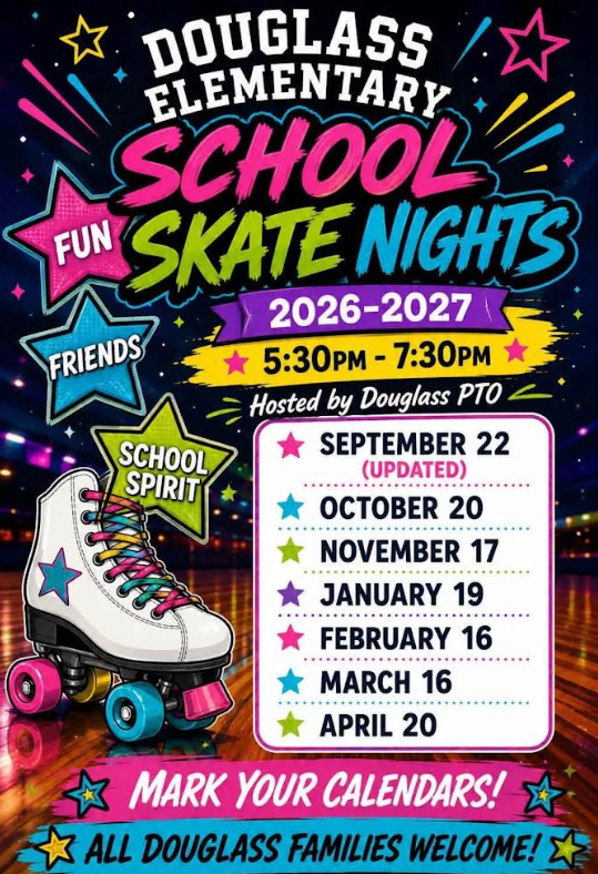 Douglass Elementary School Skate Night Schedule