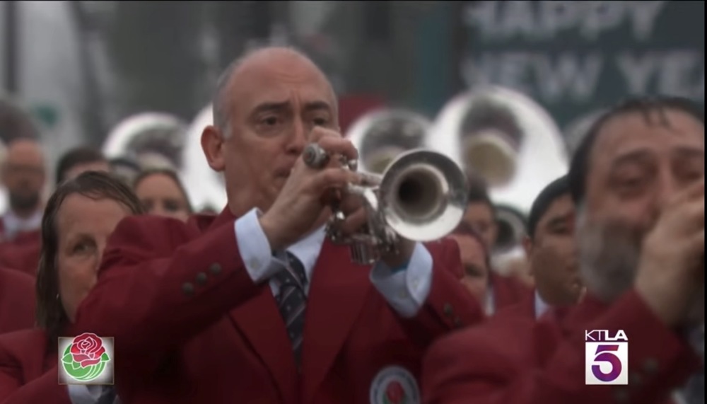 Hines playing trumphet