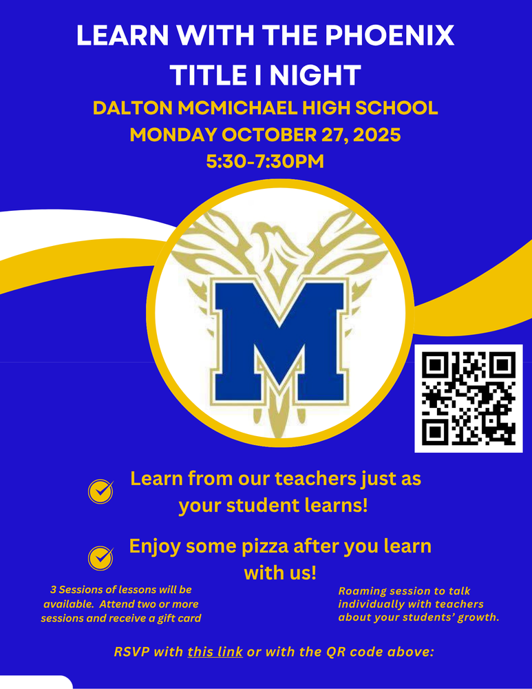 Learn with the Phoenix Title 1 Night