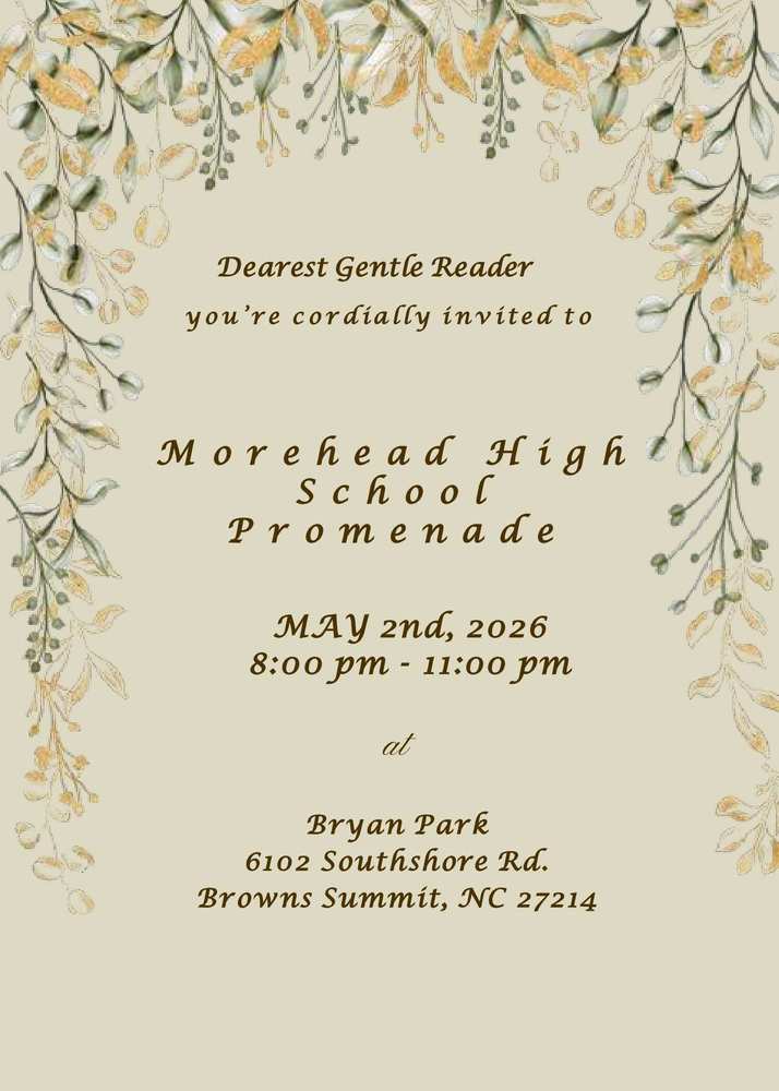 Morehead High School Prom