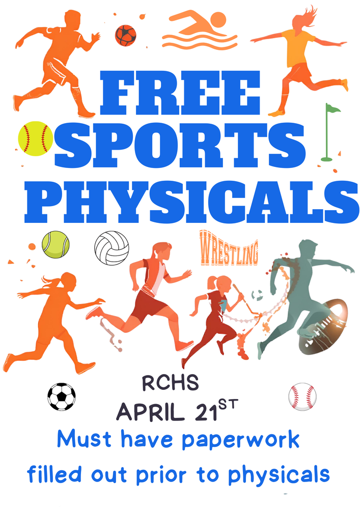 Sports Physicals Poster
