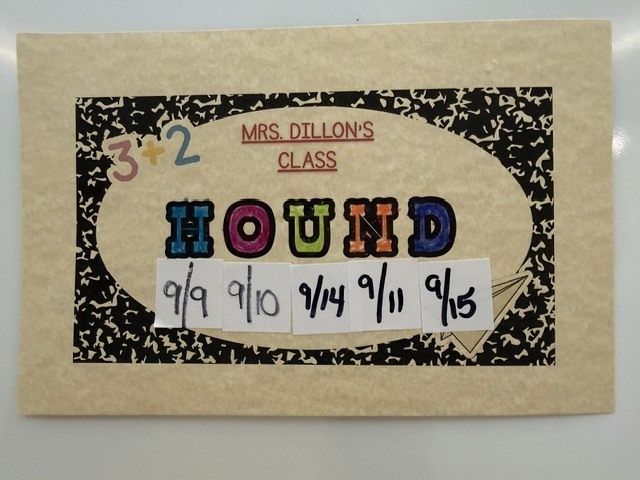 Mrs. Dillon's class HOUND