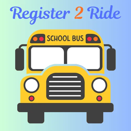 School bus Register 2 Ride 