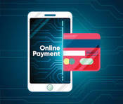 image of credit card and phone for online payment