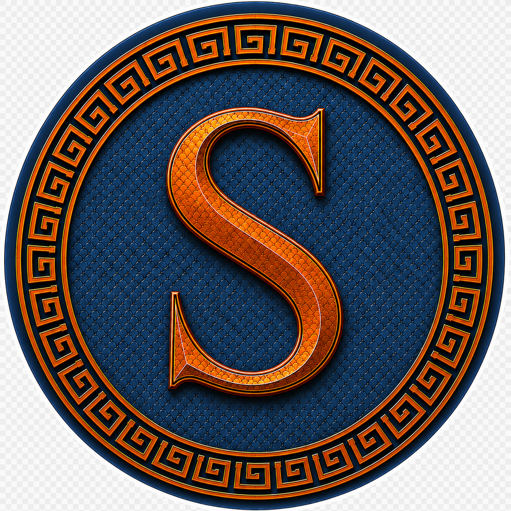 Shield with S in the middle