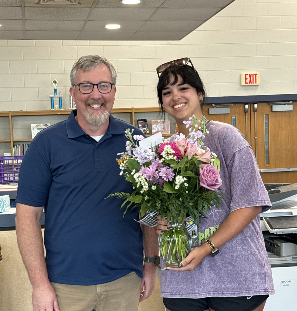 RCS 2026 Beginning Teacher of Excellence Ms. Macy Steele from Western Rockingham Middle School.