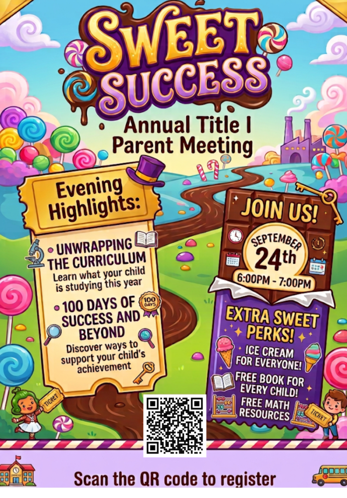 sweet success annual title I parent meeting