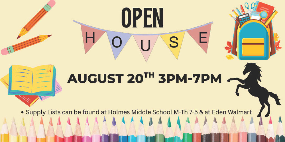 Open House flyer