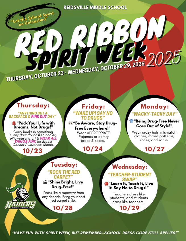 Red Ribbon Spirit Week