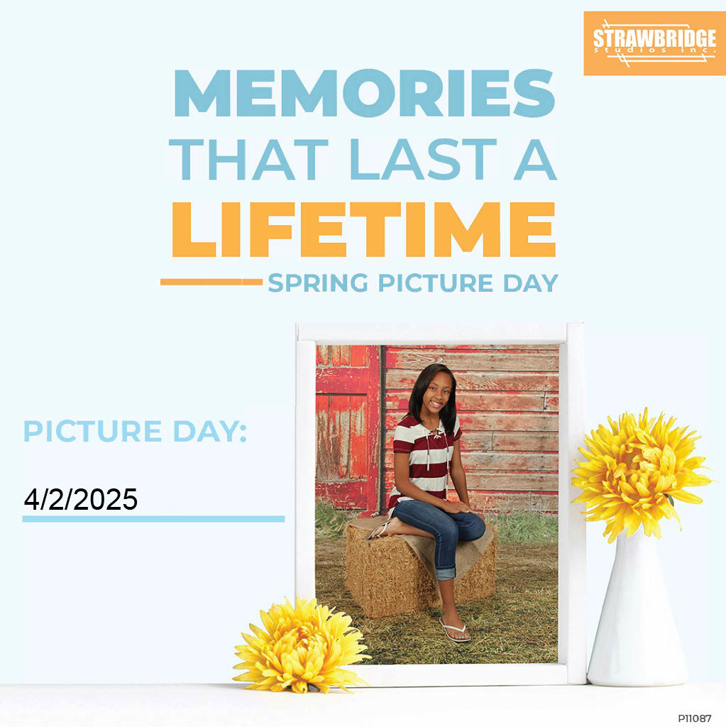 spring picture day is 4/2/2025