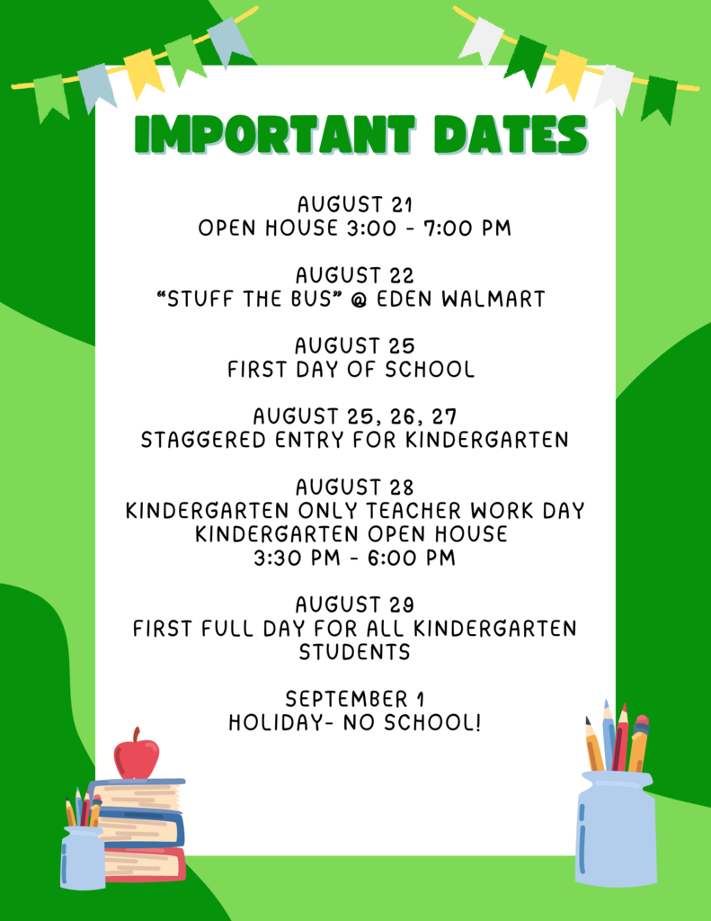 Important Dates