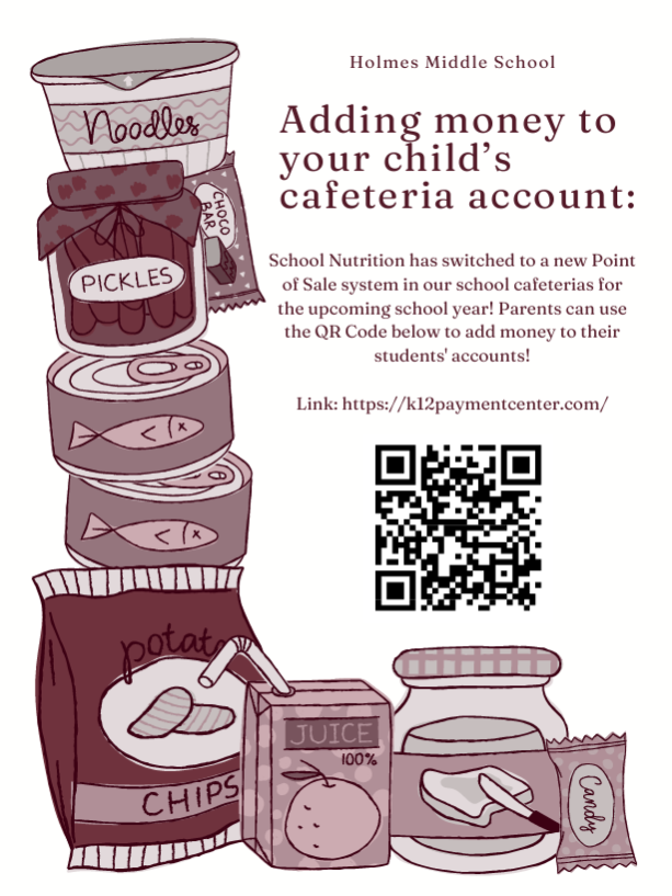 How to add money to your child's cafeteria account