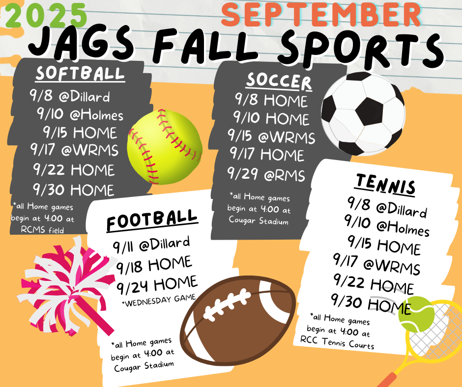 fall sports graphic for sept
