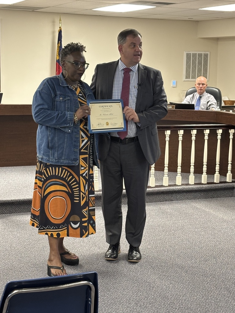 Valencia Abbott NC History Teacher of the Year