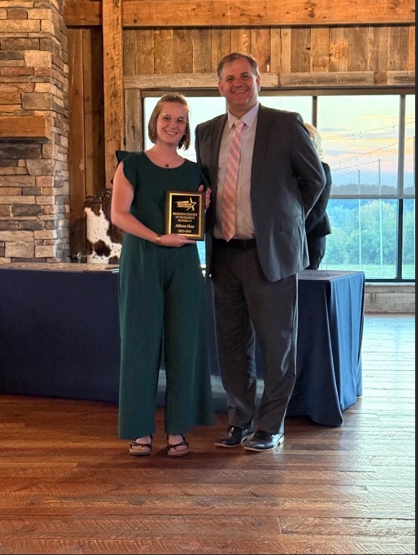 Beginning Teacher of the year runner up