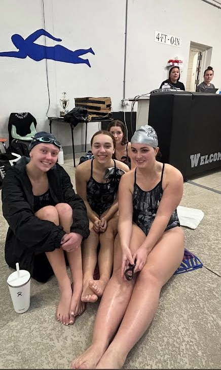 Swimmers from local swim meet
