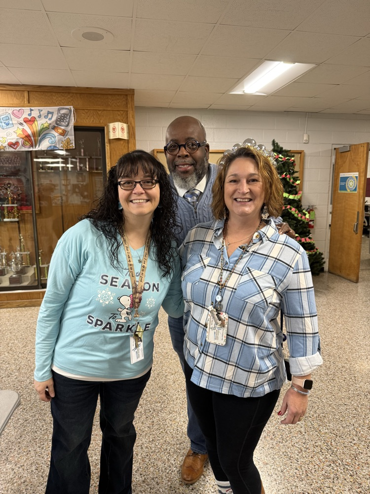 teachers wearing blue