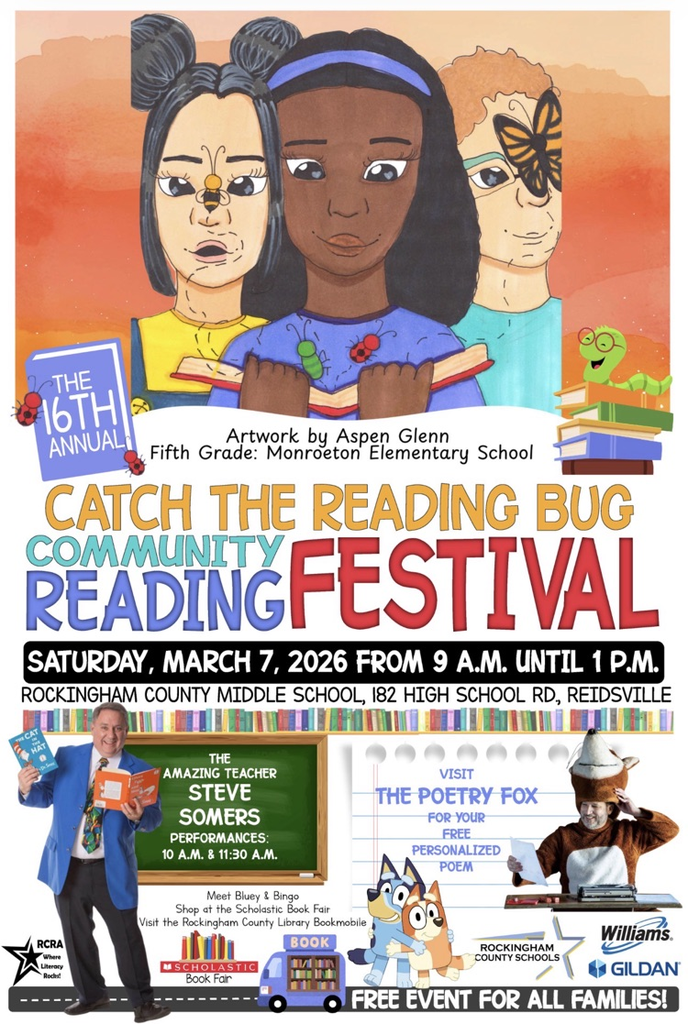 Catch the Reading Bug poster