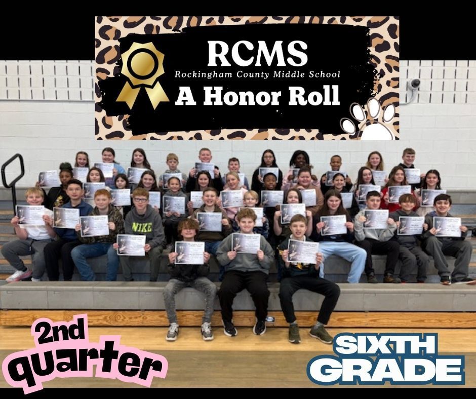 6th grade A Honor Roll