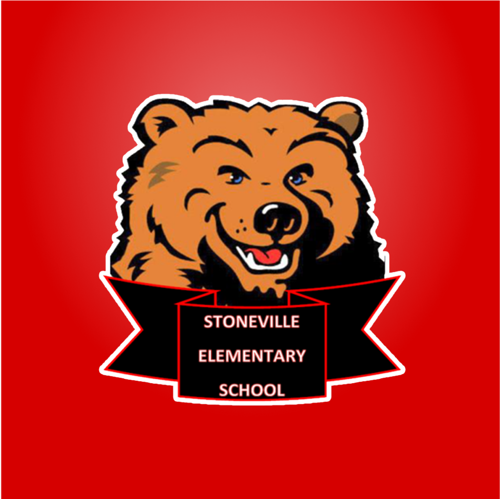 Stoneville Elementary School Bear Mascot Image
