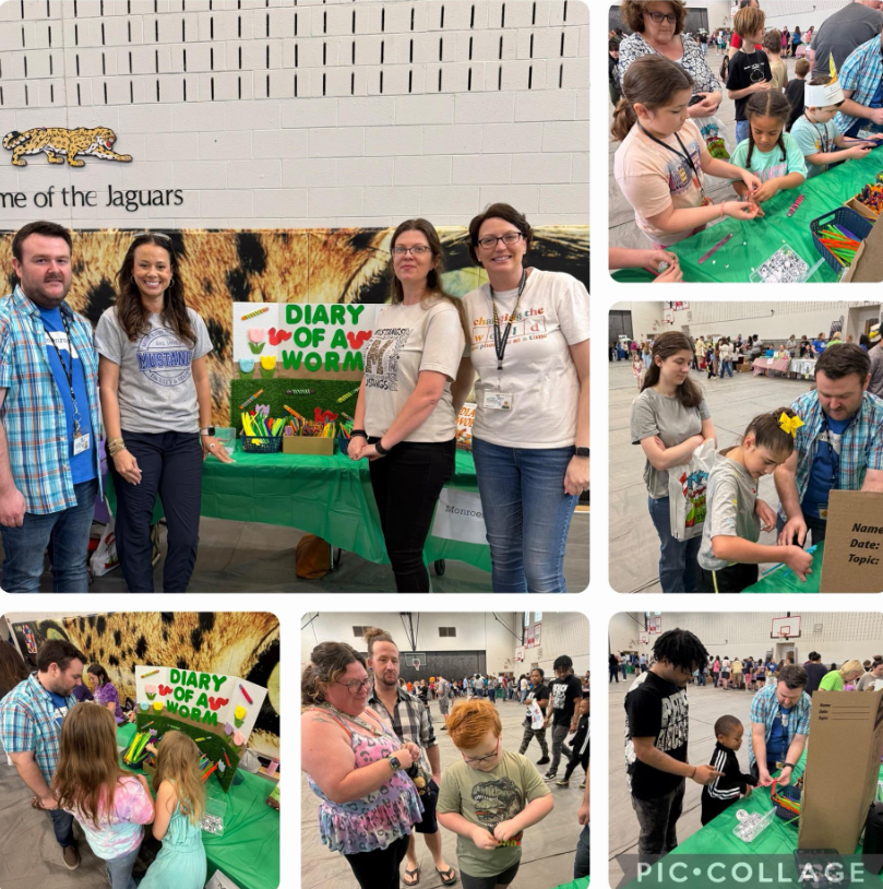 Catch the Reading Bug collage