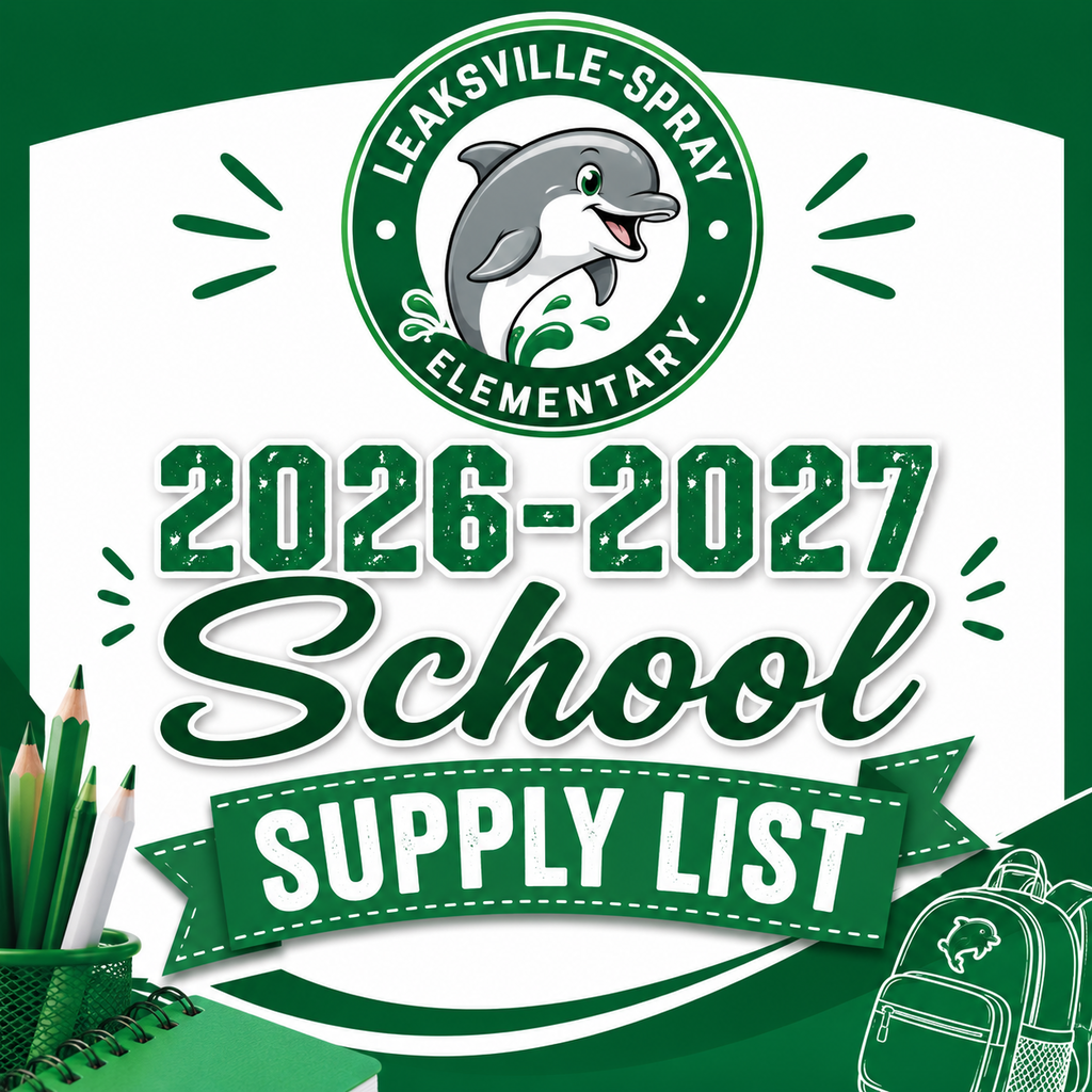 2026-2027 School Supply List