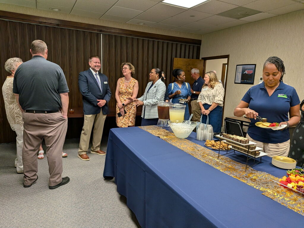 RCS Central Office public reception, celebrating new Superintendent Dr. Charles Perkins