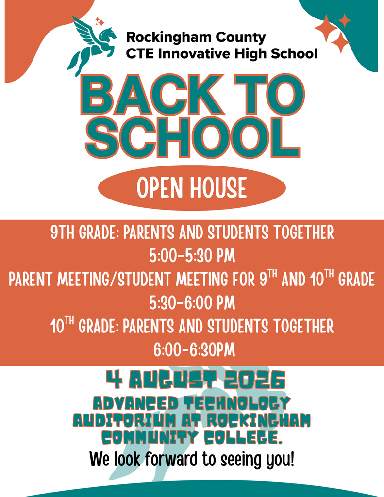 RCS's Career and Technical Education (CTE) Innovative High School is holding an open house for the new school year on Tuesday, August 4th.