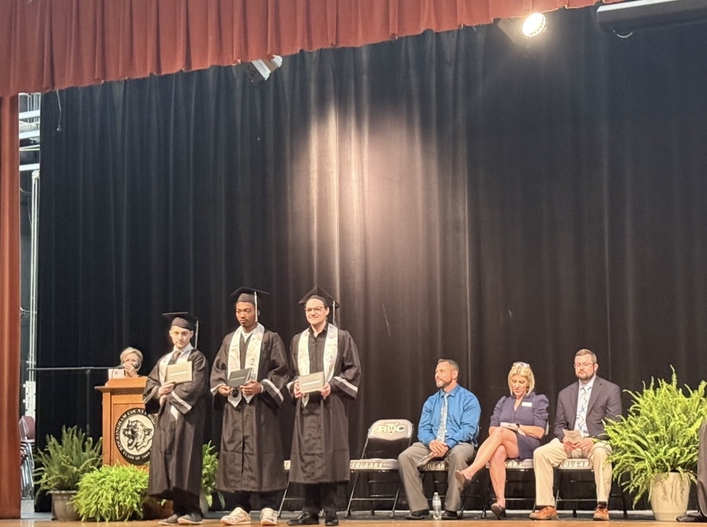 Rockingham County High School Graduates with Diplomas and RCS Leadership