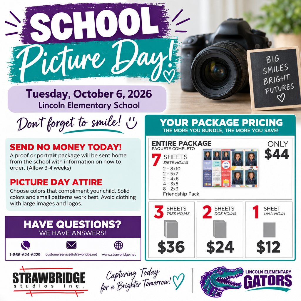 Picture Day October 6