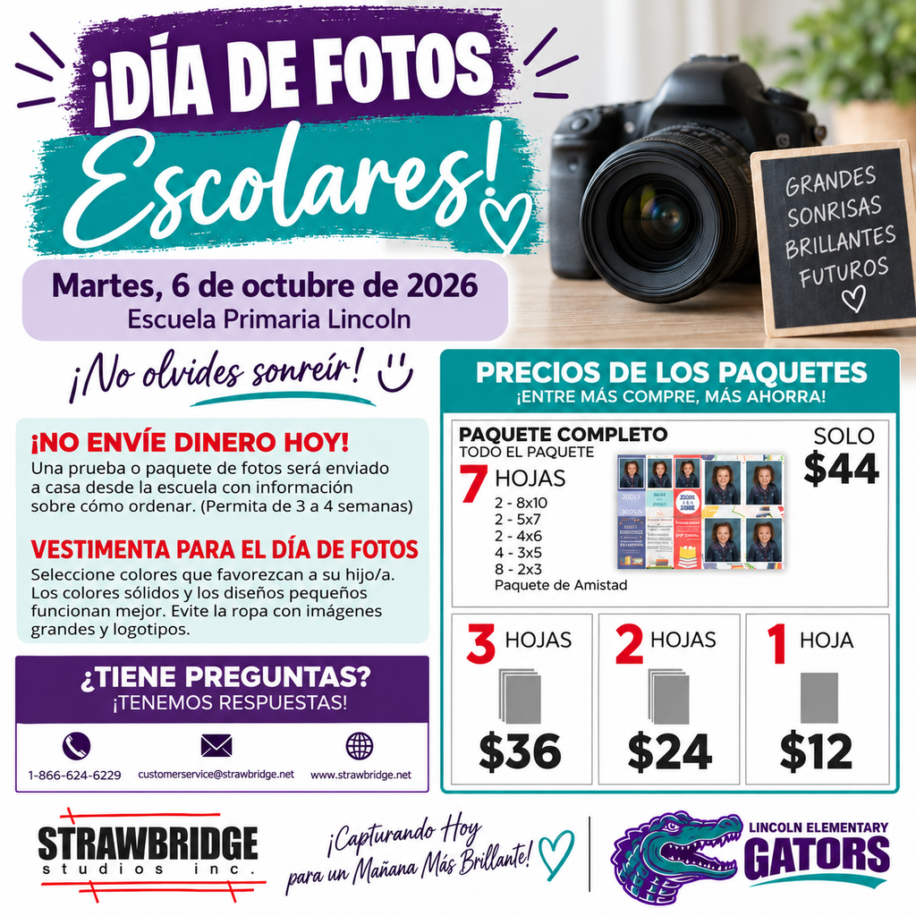 Picture Day October 6