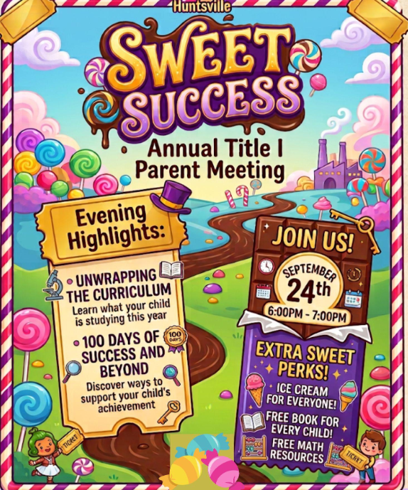 Sweet Success Annual Title I Parent Meeting